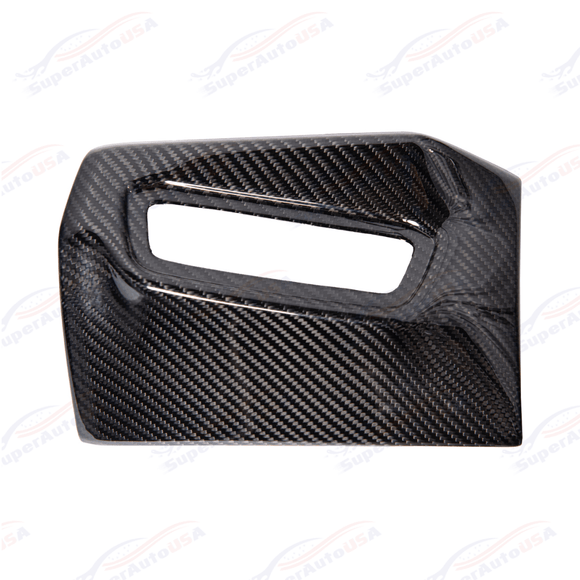 Fits 2020-Up Toyota Supra Carbon Fiber Headlight Switch Button Cover