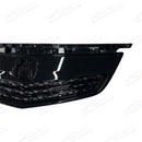 Fits Acura TL 2012-2014 Gloss Black Front Upper Grill/ Grille Assembly Whole Kit-11