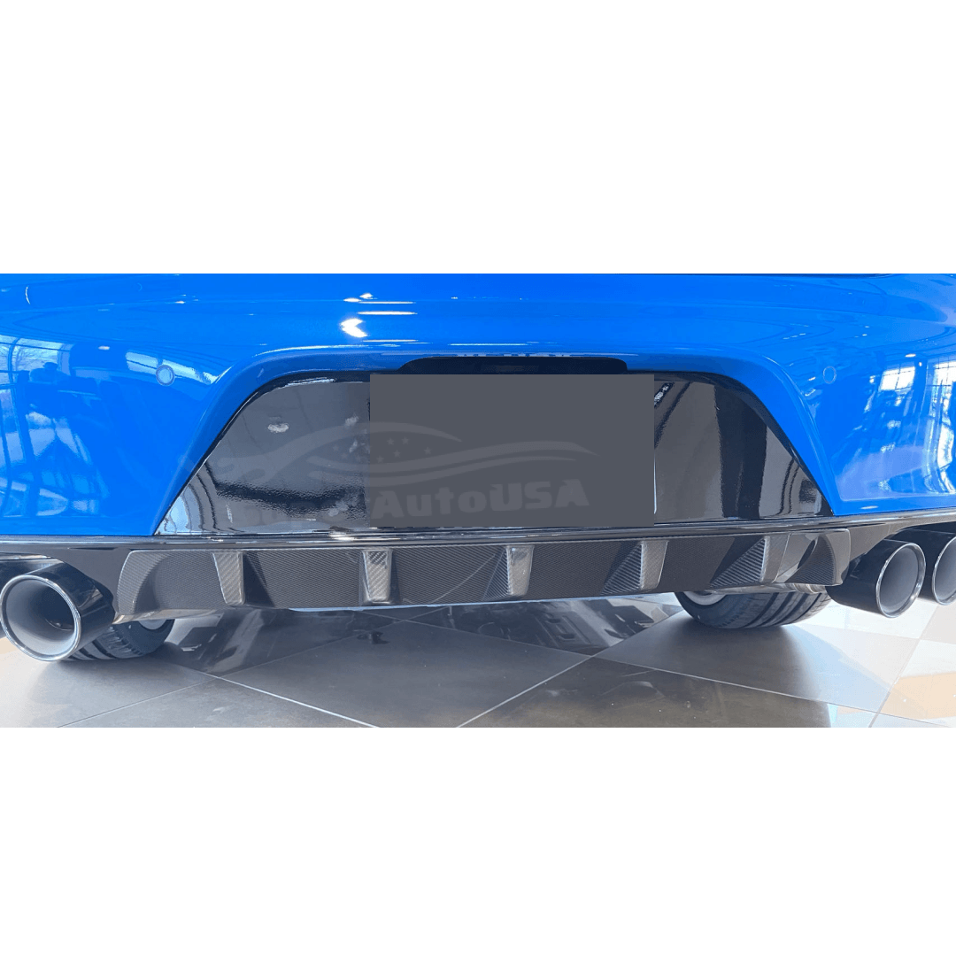 2025 Acura TLX A-Spec Style Real Carbon Fiber Universal Rear Bumper Corner Splitter Lip Wing