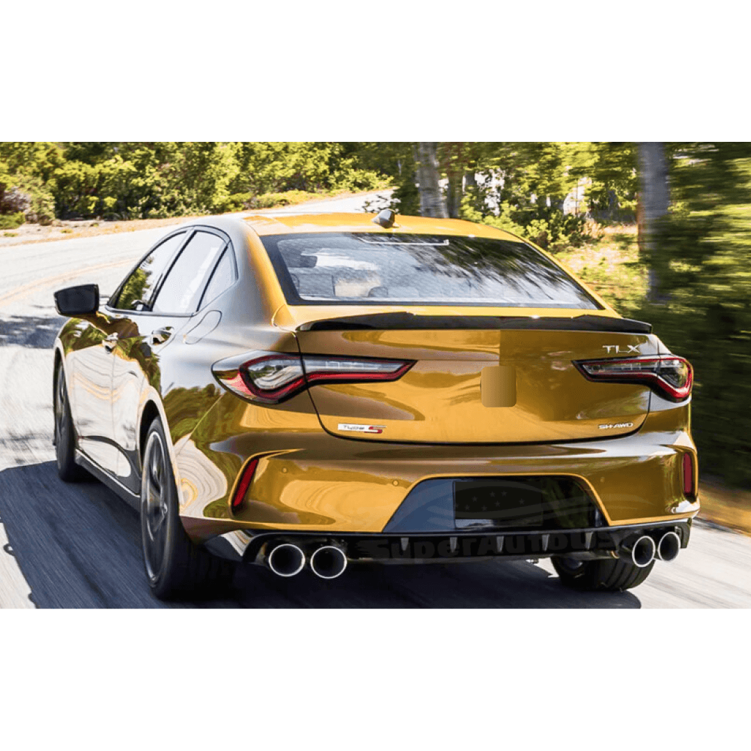 Real Carbon Fiber A-Spec Style Rear Diffuser for 2024 Acura TLX