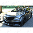 Fits Acura TLX 2018-2020 All Gloss Black Front Bumper Grill/ Grille Assembly-8