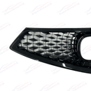 Fits Acura TLX 2018-2020 All Gloss Black Front Bumper Grill/ Grille Assembly-7