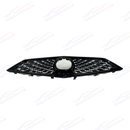 Fits Acura TLX 2018-2020 All Gloss Black Front Bumper Grill/ Grille Assembly-17