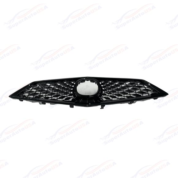 Fits Acura TLX 2018-2020 All Gloss Black Front Bumper Grill/ Grille Assembly