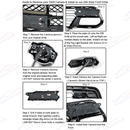 Fits 2014-2019 Corvette C7 Carbon Flash Front Lower Bumper Grille Grill-11