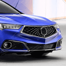 For 2018-2020 Acura TLX Chrome Trim Front Bumper Grille Assembly-4