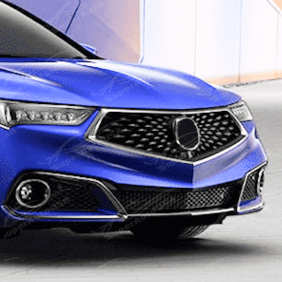 For 2018-2020 Acura TLX Chrome Trim Front Bumper Grille Assembly