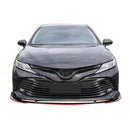 Faldón delantero y alerón estilo TRD | Compatible con Toyota Camry LE XLE (18-24) -3