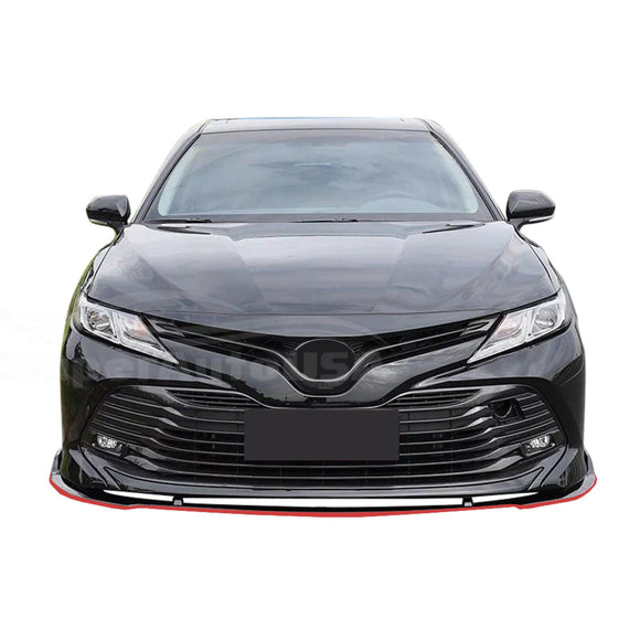 Faldón delantero y alerón estilo TRD | Compatible con Toyota Camry LE XLE (18-24) 