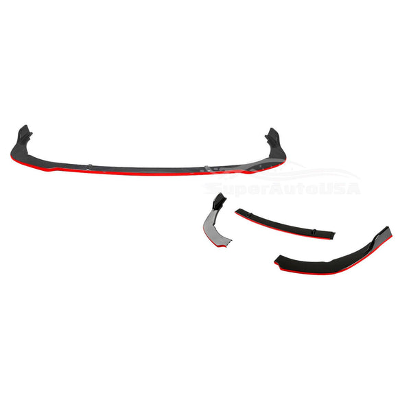 Faldón delantero y alerón estilo TRD | Compatible con Toyota Camry LE XLE (18-24) 