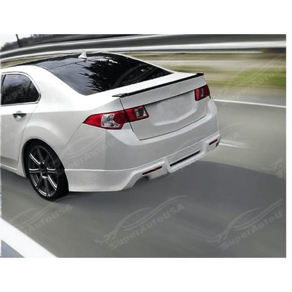 Fits Acura TSX 2009-2010 Type-S Style PU Front Lip Side Skirts Rear Bumper Body Kits