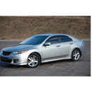 Fits Acura TSX 2009-2010 Type-S Style PU Front Lip Side Skirts Rear Bumper Body Kits-14