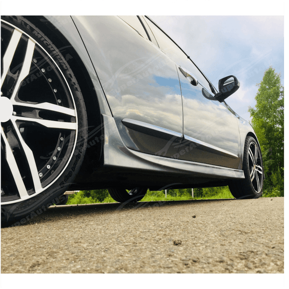 Fits Acura TSX 2009-2010 Type-S Style PU Front Lip Side Skirts Rear Bumper Body Kits