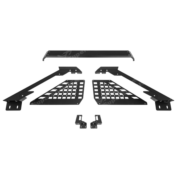 Chase rack roll bar with accessory mounting points for Tacoma