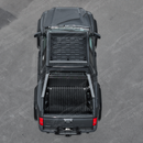 Full view of a 2025 Toyota Tacoma with an adjustable chase rack roll bar