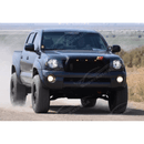 Fits Toyota Tacoma 2005-2011 Matte Black Front Grille with LED Light-11