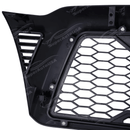 Fits Toyota Tacoma 2005-2011 Matte Black Front Grille with LED Light-5
