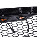 Fits Toyota Tacoma 2005-2011 Matte Black Front Grille with LED Light-8