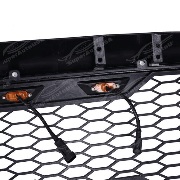 Fits Toyota Tacoma 2005-2011 Matte Black Front Grille with LED Light