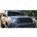 Para Toyota Tacoma 2012-15 Parrilla delantera negra mate con luces LED -5