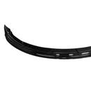 Reflective UV-resistant high-gloss top coat on the SuperAutoUSA VTEN front splitter under outdoor sunlight