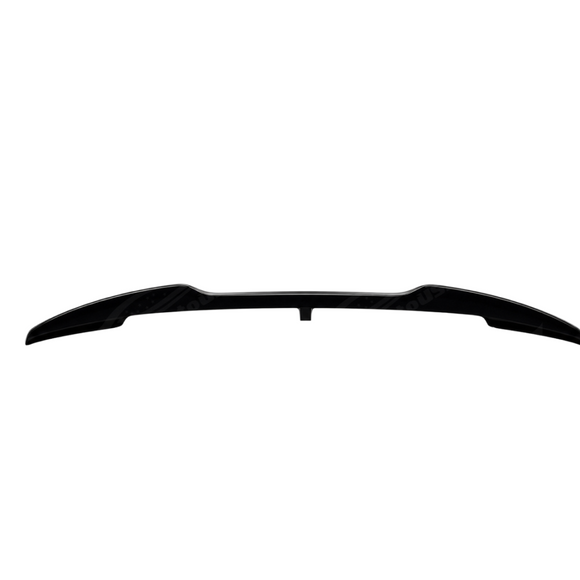 Reflective UV-resistant high-gloss top coat on the SuperAutoUSA VTEN spoiler under outdoor sunlight