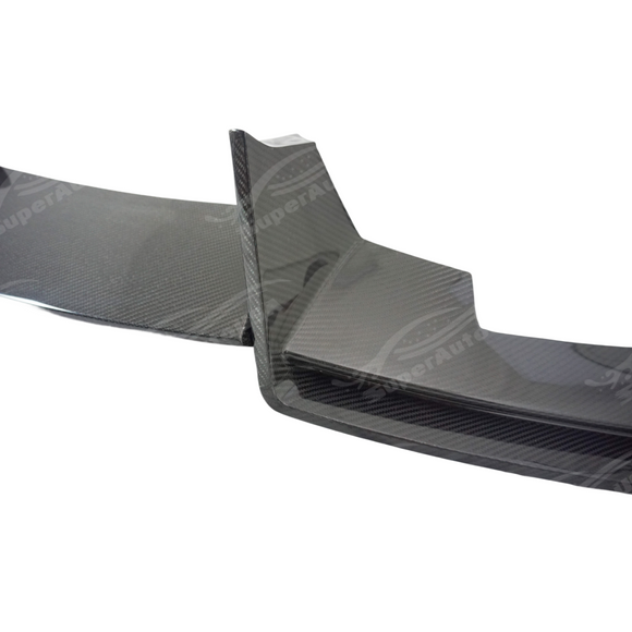 Precision fitment of SuperAutoUSA front lip on a 2023 Tesla Model X