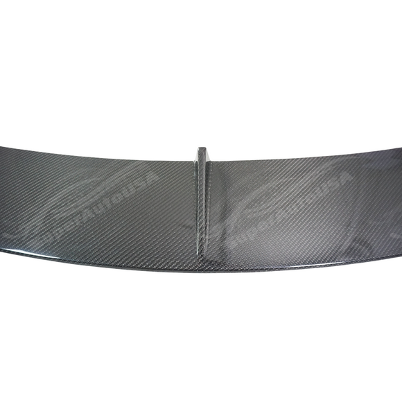 Lightweight SuperAutoUSA real carbon fiber material of the Model X front lip