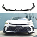 Front splitter lip spoiler on a 2025 Toyota Camry