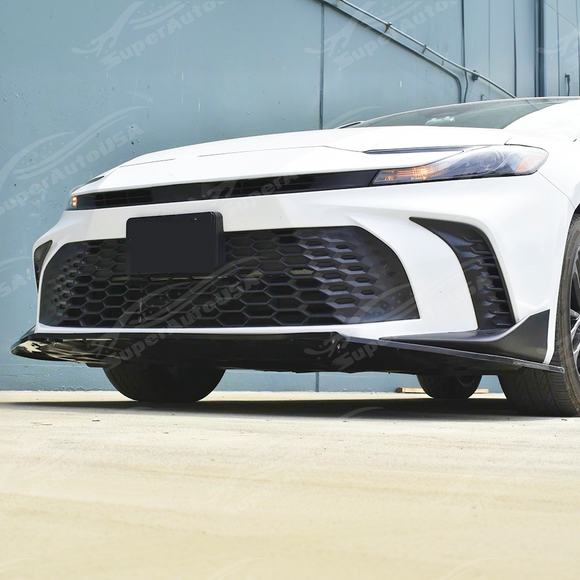  Full front view of a 2026 Toyota Camry with new front lip