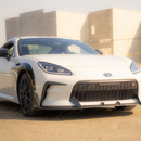 Genuine vacuum-infused real carbon fiber construction for maximum weight reduction on GR86