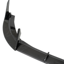 Underside of the GR86 carbon splitter showing the reinforced resin finish and mounting points