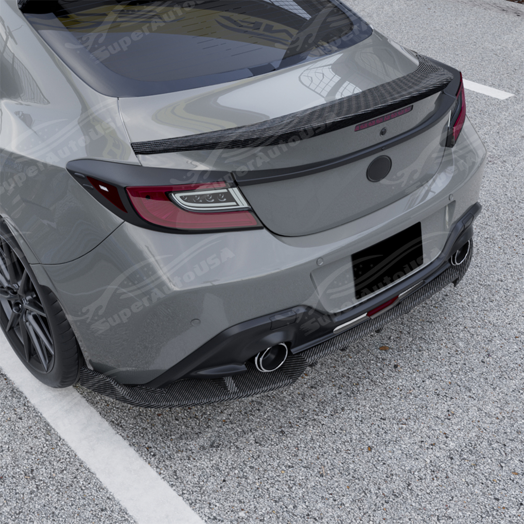 2022-2026 Toyota GR86 / Subaru BRZ - GT-Style Rear Bumper Diffuser Kit ...
