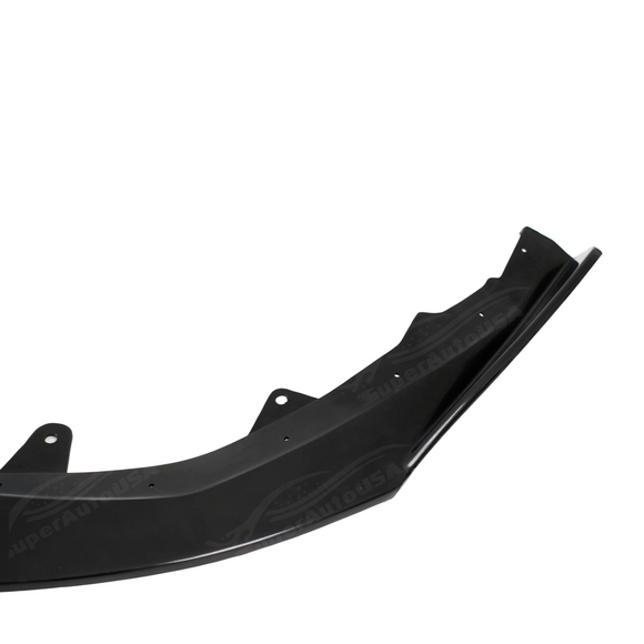 Performance-inspired aerodynamic profile of the front lip designed by SuperAutoUSA