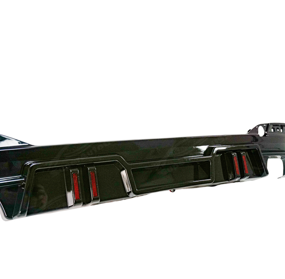 SuperAutoUSA premium-quality rear diffuser lips for 2022 BMW 530e G30.
