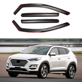 For Hyundai Tucson 2019-2021 In-Channel Vent Window Visors Rain Sun Wind Guards Shade Deflectors