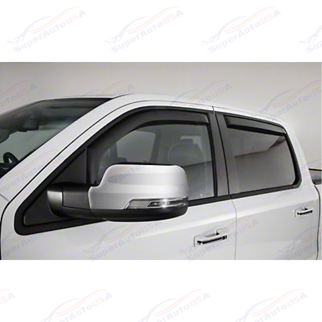 Fits Ford Maverick 2022-2024 In-Channel Wind Guards Window Visor Shade Protector