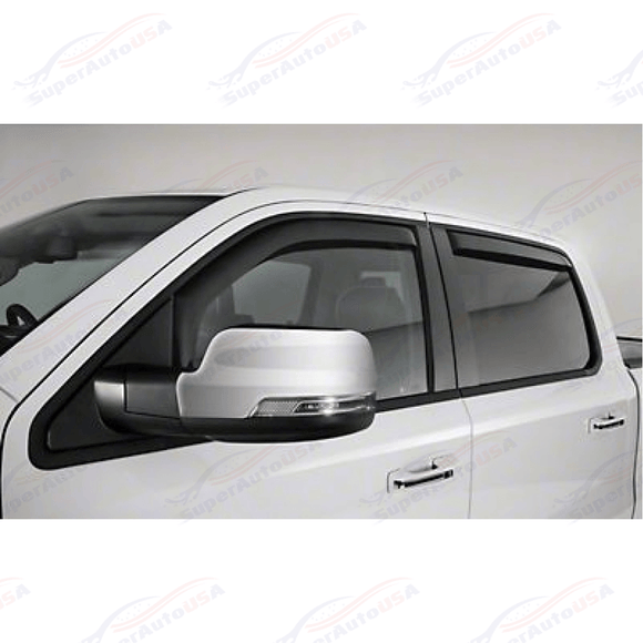 Fits Ford Maverick 2022-2025 In-Channel Wind Guards Window Visor Shade Protector