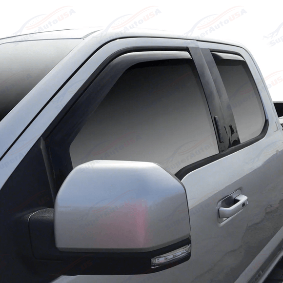 Fits Ford Maverick 2022-2025 In-Channel Wind Guards Window Visor Shade Protector
