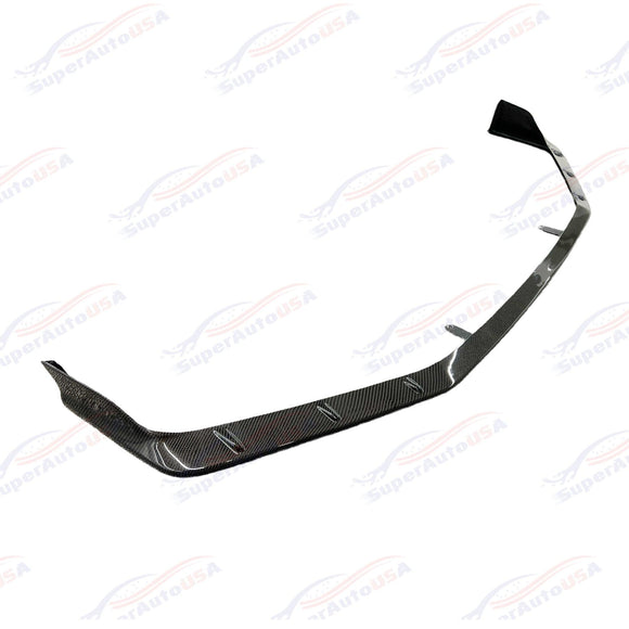 Fits 2017-2021 Honda Civic Type-R FK8 Carbon Fiber Front Bumper Lip Spoiler