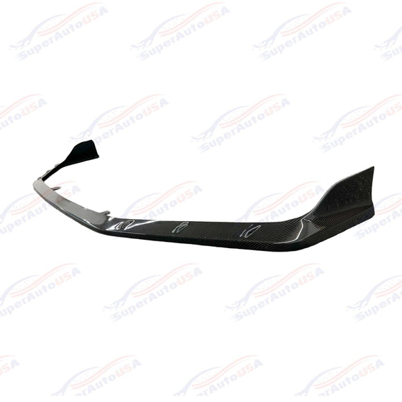 Fits 2017-2021 Honda Civic Type-R FK8 Carbon Fiber Front Bumper Lip Spoiler