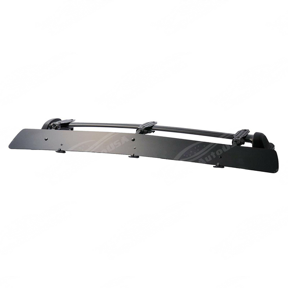 43-inch wind fairing air deflector kit for rooftop crossbars