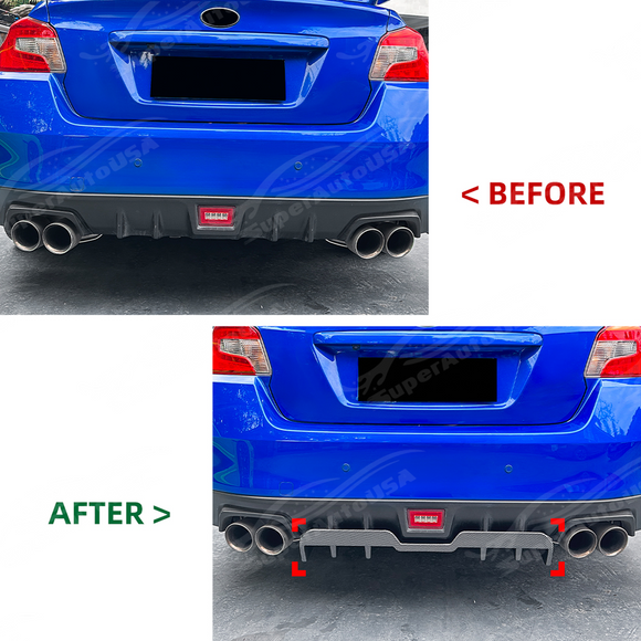 2015-2021 Subaru WRX / STI VA - Rear Diffuser 1pc