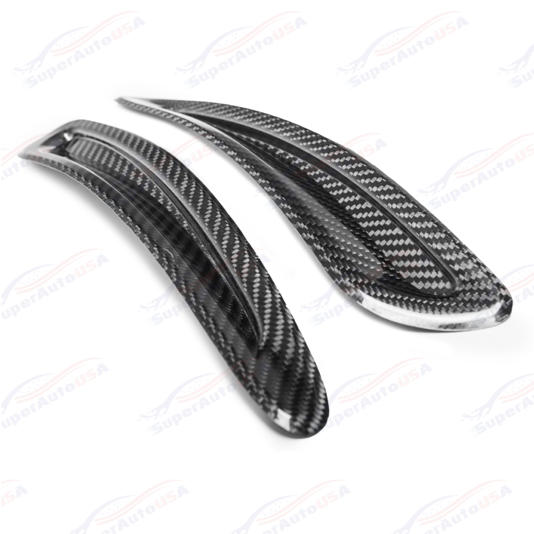 For 2020-Up Toyota Supra Carbon Fiber Front Side Hood Duct Cover