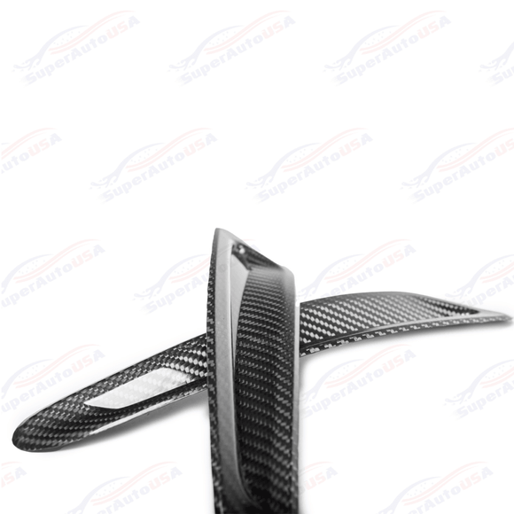 For 2020-Up Toyota Supra Carbon Fiber Front Side Hood Duct Cover