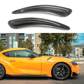 For 2020-Up Toyota Supra Carbon Fiber Front Side Hood Duct Cover