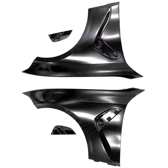 M3-inspired vented fenders for 2021 BMW G20 by SuperAutoUSA