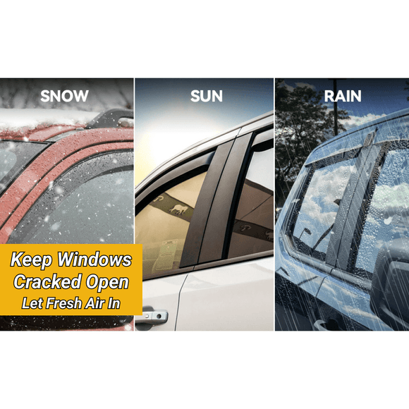 Rain Guards Shade Deflectors