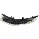 This is a product rear side view of the silver painted ornamental grille for 2009-2011 Acura TL front bumper by SuperAutoUSA
