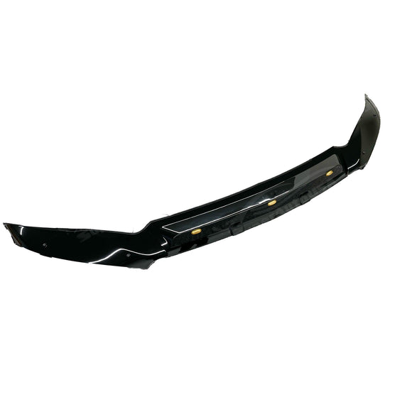 Fits 2019-2024 Mercedes Benz Sprinter W907 Black w/LED Hood Bug Deflector